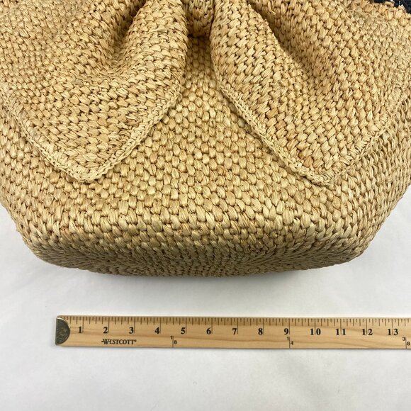 Kate Spade Raffia Bow Tote Bag - kate spade new york x Target Natural NWT - Picture 14 of 14